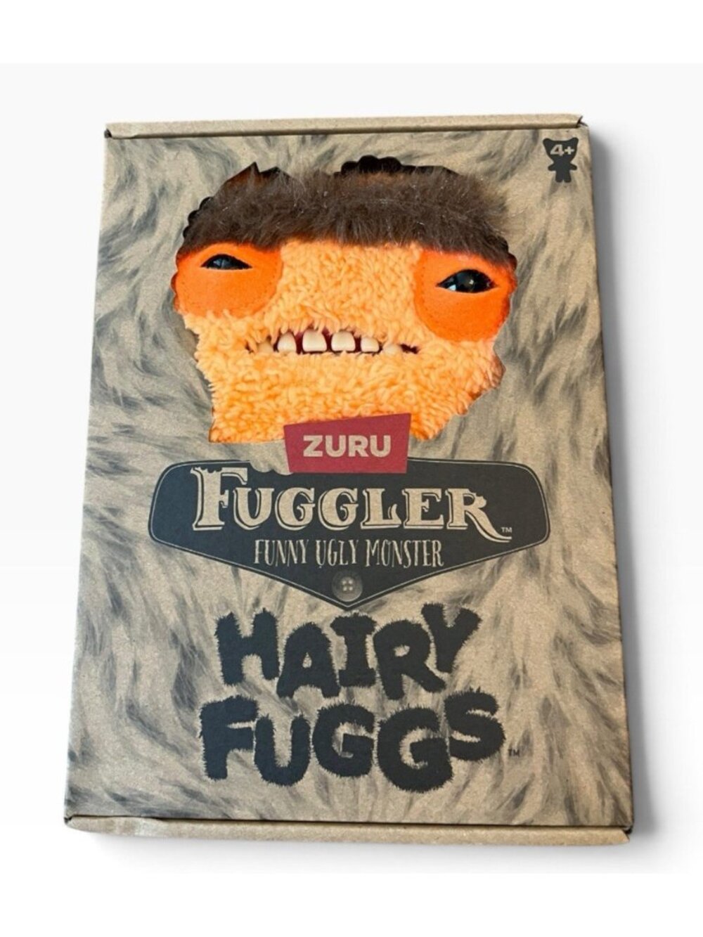 Fuggler Funny Ugly Monster Zuru Spin Addo Hairy Fuggs Soft Plush 9 in 4+NWT